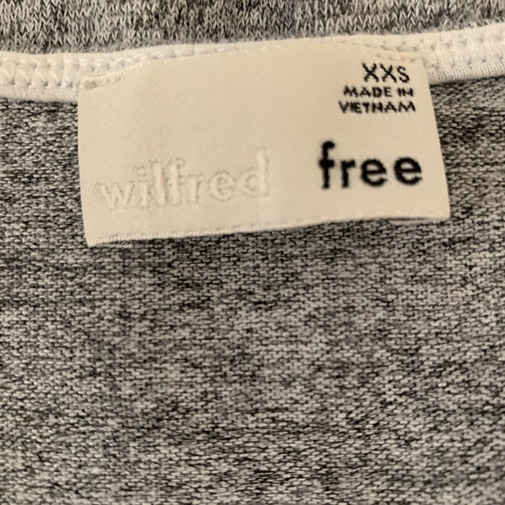 Aritzia Wilfred Free Gail Heather Dress  XXS. - Picture 6 of 8